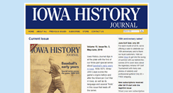 Desktop Screenshot of iowahistoryjournal.com